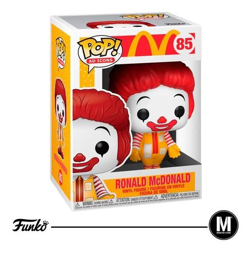 Figura De Acción Mc Donalds Ronald Mcdonald De Funko Pop!