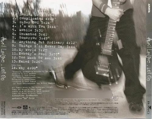Cd Avril Lavigne Let Go Edicion Japonesa Bonus Track
