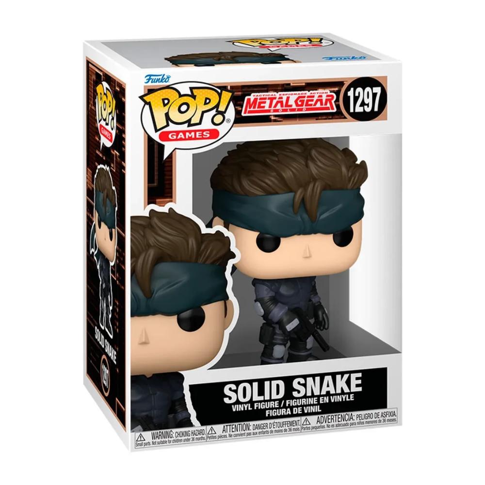 Funko Pop Solid Snake #1297 Metal Gear Solid Original