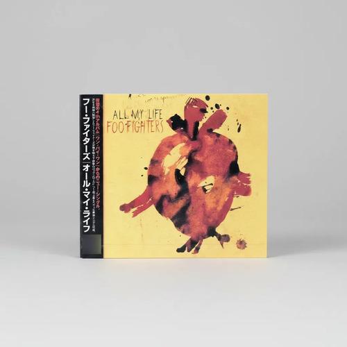 Foo Fighters All My Life Cd Sencillo Japon Obi One By One