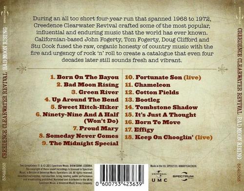 Creedence Clearwater Revival Bad Moon Rising Cd Original