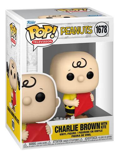 Figura Funko Pop Television Peanuts Charlie Brown With Kite 1678