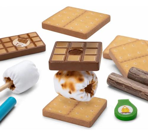 Melissa & Doug 6073953 Campfire S'mores Juego