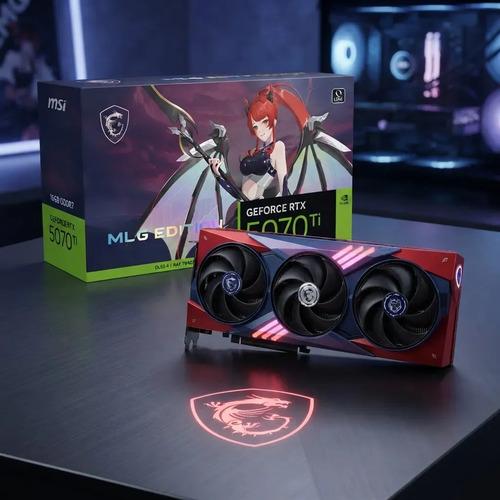 Tarjeta De Video Msi Geforce Rtx 5070 Ti 16gb Mlg Edition