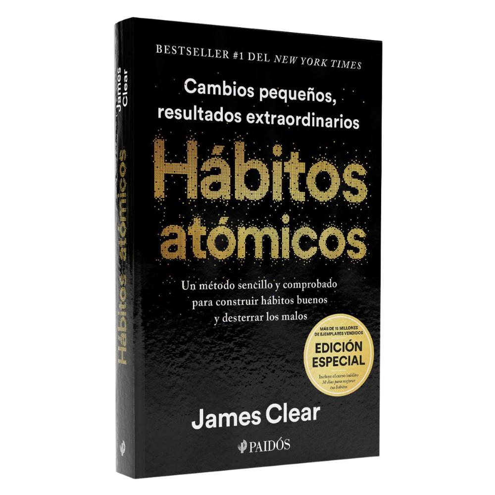 Libro Hábitos Atómicos James Clear Edición Especial - Libro Best seller autoayuda