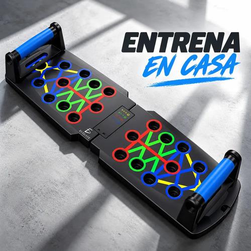 Tabla Para Lagartijas Push Up Barras Flexiones Ejercicio Gym Crossfit Entrenamiento Pecho Hombro Espalda Triceps Ele Gate
