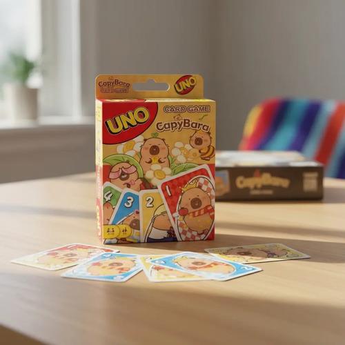 Juego De Cartas Uno Capybara Edicion Cute Coleccion