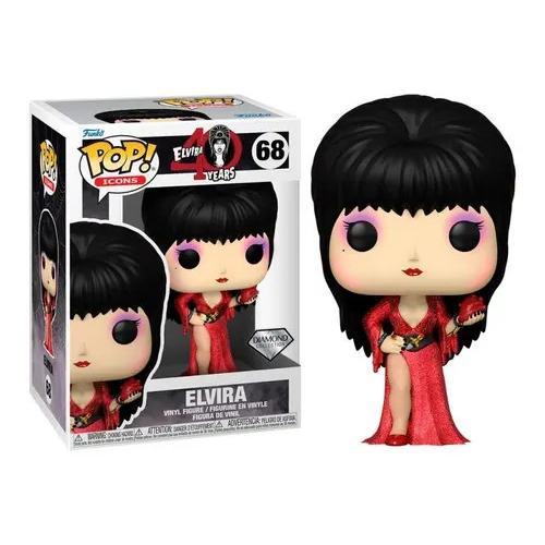 Figura Funko Pop Elvira Vestido Rojo 40 Aniversario 1141