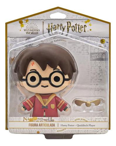 Set 2 Figuras Harry Potter Quidditch Y Hedwig Spin Master