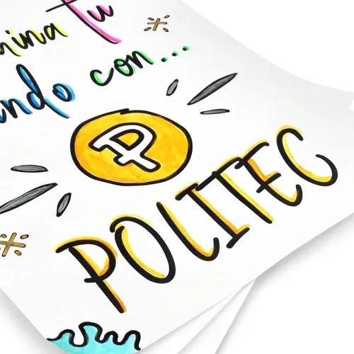 Juego De Pinturas Acrilicas Politec 100 ml 12 Piezas Multisuperficie