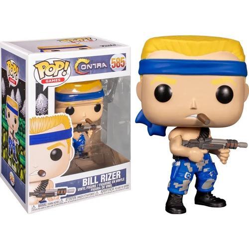 Figura Coleccionable Funko Pop Bill Rizer 585 Contra Games