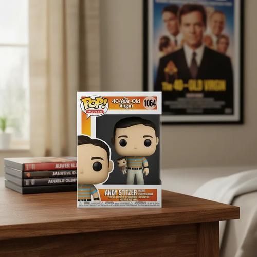 Figura Coleccionable Funko Pop Andy Stitzer 1064 The 40-year