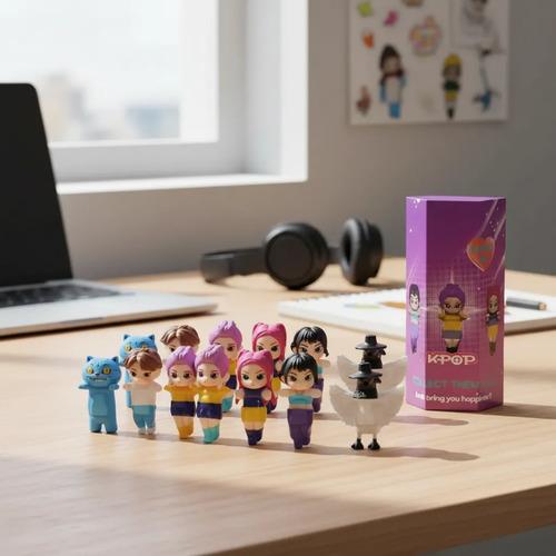 Blind Box Caja Ciega Figura Coleccionable K-Pop Estilo Anime - Sorpresa Kawaii Blind box K-Pop, caja ciega coleccionable, figura sorpresa anime, mistery box kawaii, juguetes coleccionables sorpresa, figura al azar, merch K-Pop.