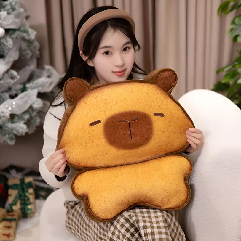 Peluche Galleta Capibara Divertido Cookie Capi 50cm Regalo perfecto