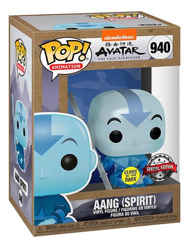 Funko Pop Aang Spirit Espíritu Ang 940 Glow Brilla Excusivo