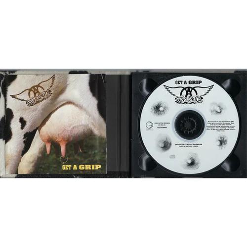 Cd Aerosmith Get A Grip Edicion Especial Piel Vaca