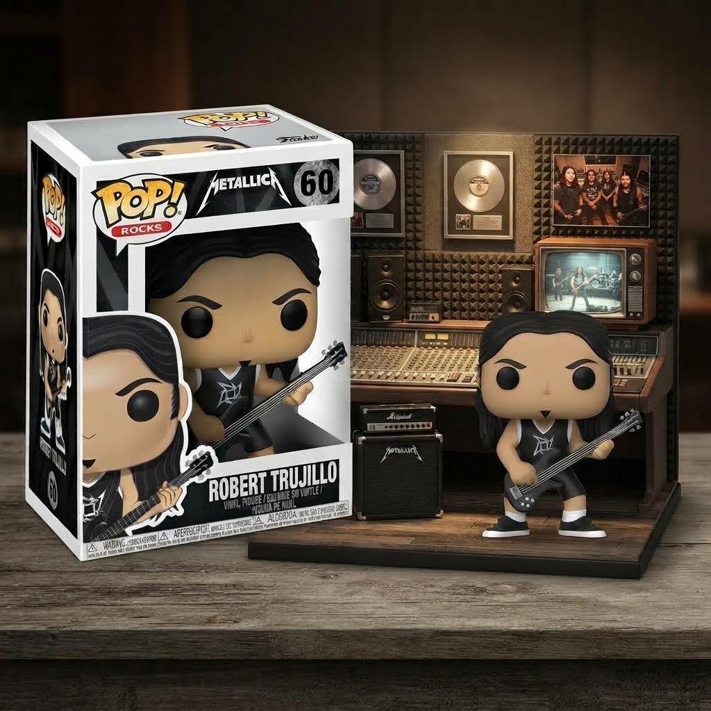 Figura Coleccionable Funko Pop Rocks Robert Trujillo Metallica