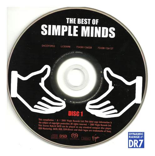 Simple Minds The Best Of Gift Pack 2 Cd + Dvd Original