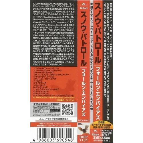 Cd Snow Patrol Fallen Empires Edicion Japonesa Obi Uicp-1131