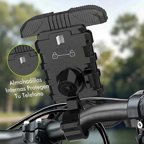 Soporte Universal para Teléfono con Sombrilla para Moto y Bicicleta, Resistente al Agua y al Sol