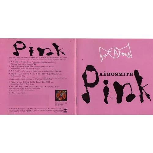 Disco Aerosmith Pink Sencillo CD Single Importado Coleccion