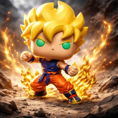 Figura Coleccionable Funko Pop Super Saiyan Goku 860