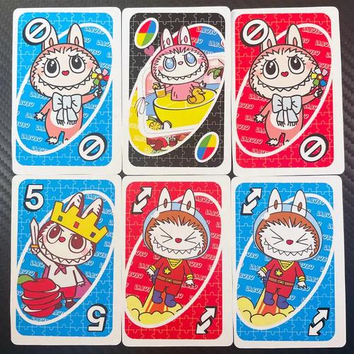 Juego Exclusivo De Cartas Uno De Labubu