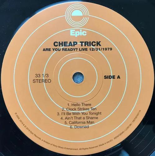 Cheap Trick Are You Ready Live 1979 Vinilo 2 Lp Original Edición Limitada