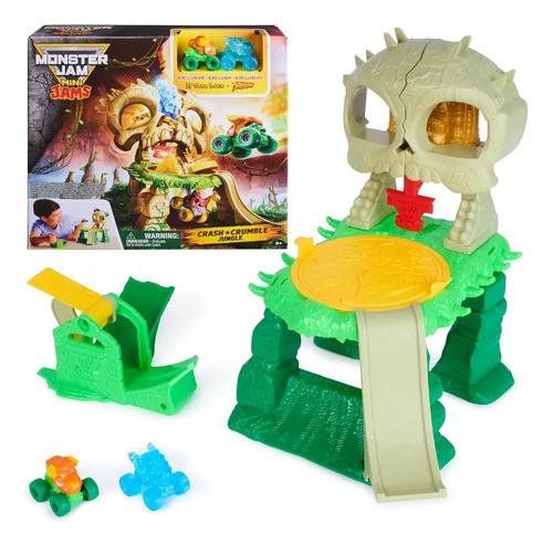 Pista Mini Set Jungla Colapsable Spin Master Portátil Para Niños Monster Jam