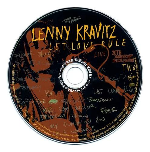 2cd Lenny Kravitz Let Love Rule 20th Anniversary Japon Obi