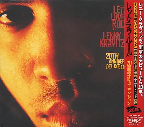 2cd Lenny Kravitz Let Love Rule 20th Anniversary Japon Obi