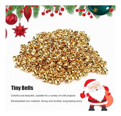 Cascabel Para Manualidades 20mm Paquete De 50pz Doradas Dor