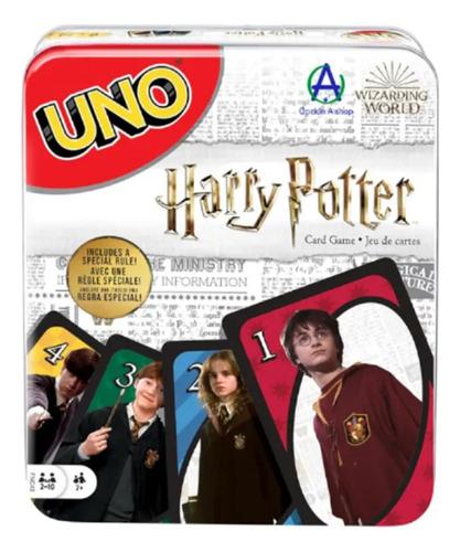Juego De Cartas Uno Harry Potter Edicion Especial En Lata