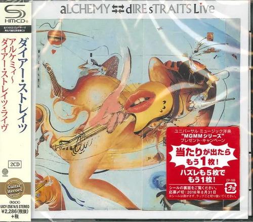Cd Dire Straits Alchemy Live Edición Japonesa Shm-cd 2cd