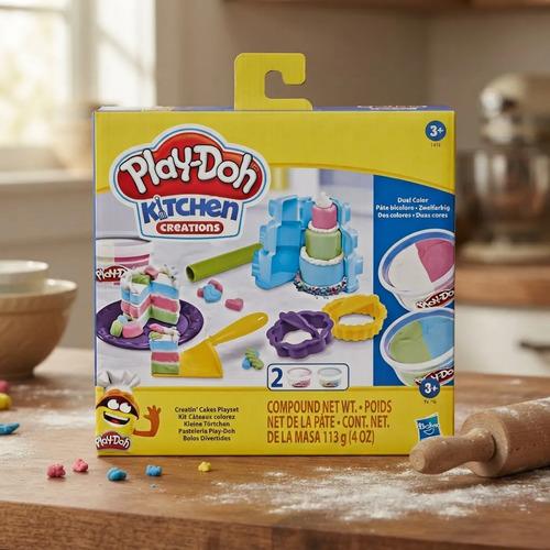 Set De Plastilina Play-doh Pasteleria Con Accesorios