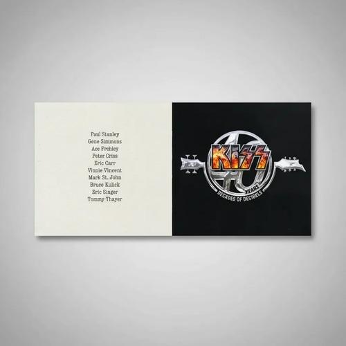 Cd Kiss 40 Aniversario Decades Of Decibels Edicion Especial