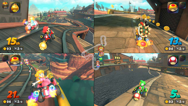 Mario Kart World imagen oficial Nintendo