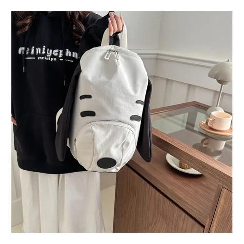 Mochila Snoopy Rostro Perro Mejor Amigo Divertido Clásico 37cm