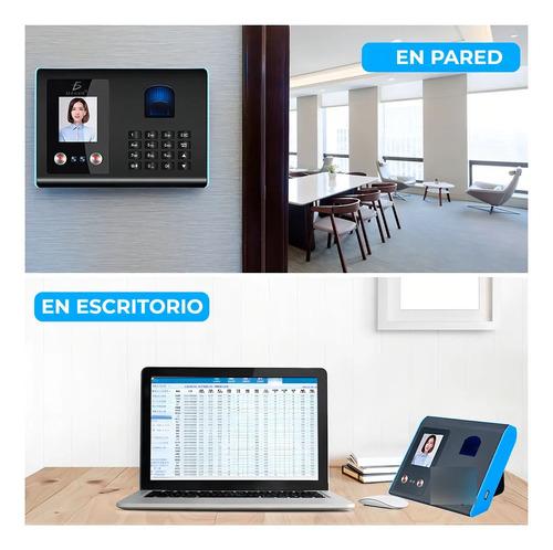 Reloj Checador Biométrico Reconocimiento Facial Y Huella Ele