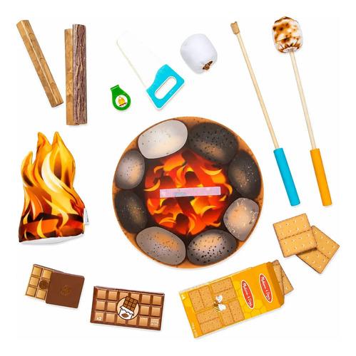 Melissa & Doug 6073953 Campfire S'mores Juego