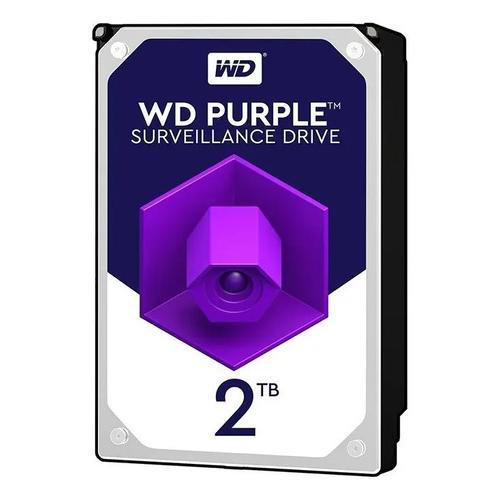 interno Western Digital WD Purple WD20PURZ 2TB púrpura