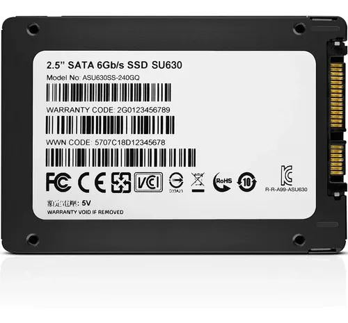 Disco sólido SSD interno Adata Ultimate SU630 ASU630SS-240GQ-R 240GB