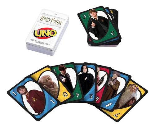 Juego De Cartas Uno Harry Potter Edicion Especial En Lata