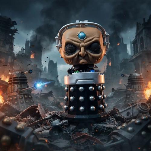 Funko Pop Doctor Who Davros #359 Super Sized 6 Pulgadas