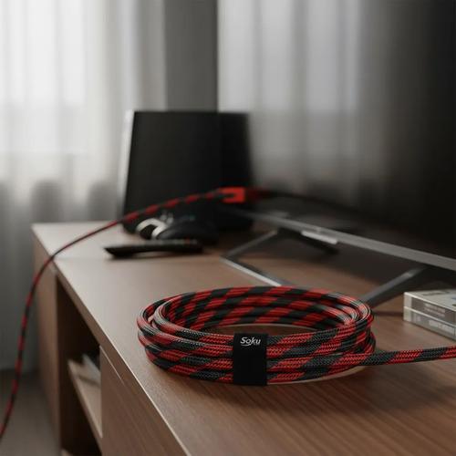 Cable Hdmi Soku Trenzado Alta Velocidad 4k 1080p