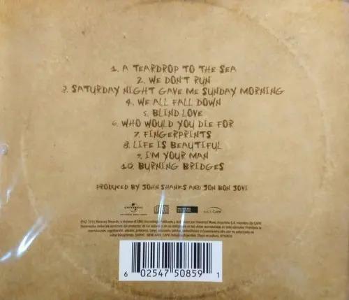 CD Bon Jovi: Burning Bridges – Álbum de Rock (2015)