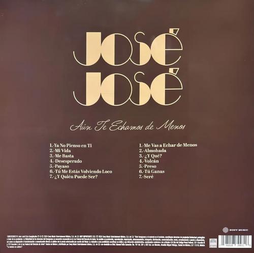 Vinilo Jose Jose Aun Te Echamos De Menos Lp Disco De Vinil C