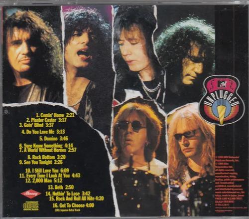 Cd Kiss Mtv Unplugged Japon Promo Obi Strip Mercury 1996