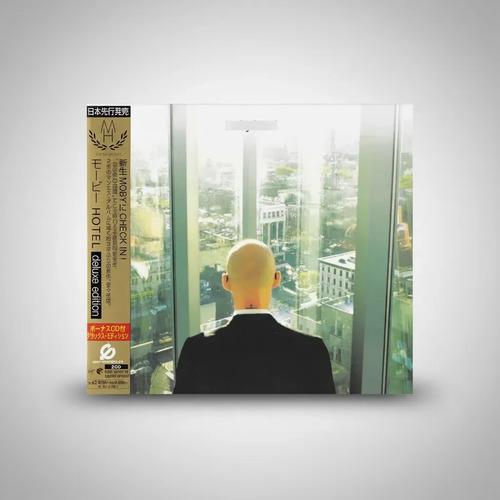 Disco CD Moby Hotel Deluxe Edition 2CD Obi Strip Japones