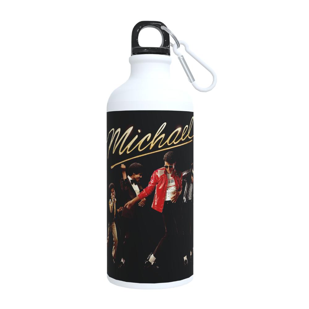 Botella Michael Jackson Modelos: BAD / Michael Movie. Botella de agua deportiva de Aluminio
